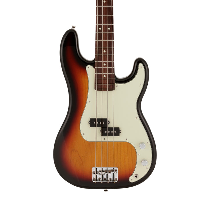 Fender Japan Hybrid II Precision Bass Guitar, RW FB, 3-Tone Sunburst |  FENDER |  BASS GUITAR |  Zoso Music