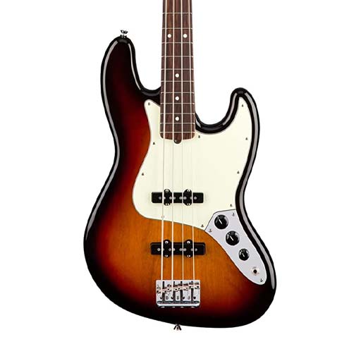 Fender Japan Hybrid II Precision Bass Guitar, RW FB, Mystic 3-Tone Sunburst |  FENDER |  BASS GUITAR |  Zoso Music