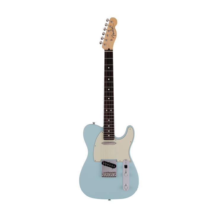 Fender Japan Junior Collection Telecaster Electric Guitar, RW FB, Satin Daphne Blue |  FENDER |  ELECTRIC GUITAR |  Zoso Music