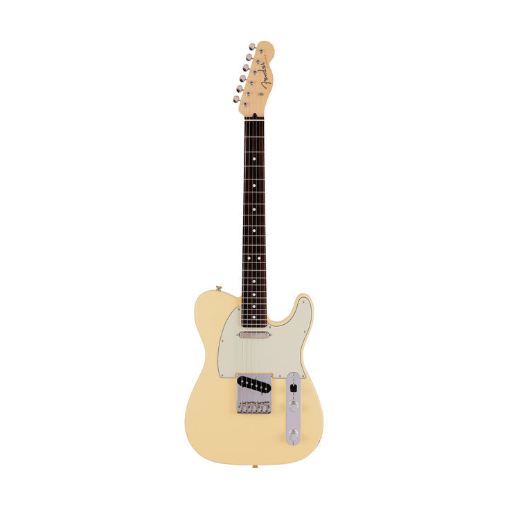 Fender Japan Junior Collection Telecaster Electric Guitar, RW FB, Satin Vintage White |  FENDER |  ELECTRIC GUITAR |  Zoso Music