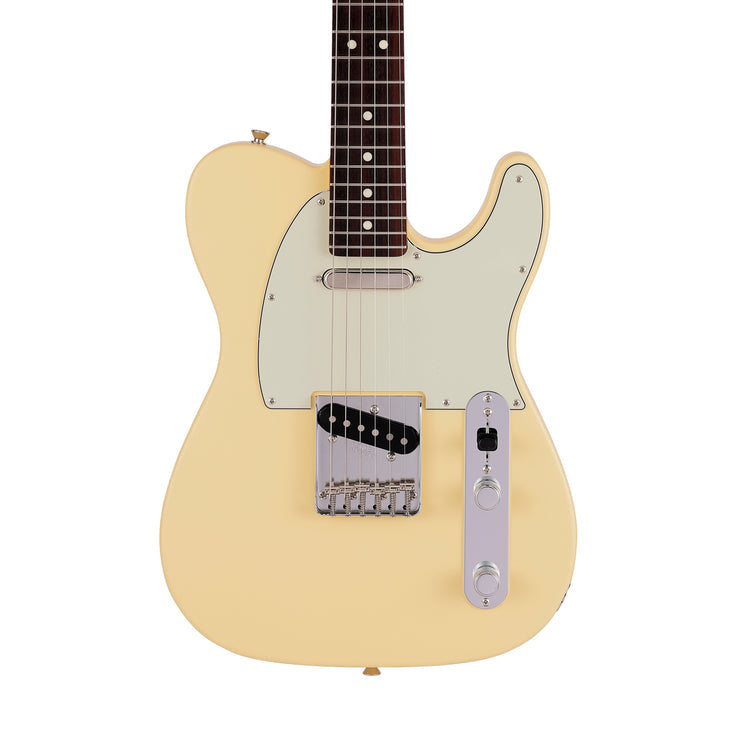 Fender Japan Junior Collection Telecaster Electric Guitar, RW FB, Satin Vintage White |  FENDER |  ELECTRIC GUITAR |  Zoso Music