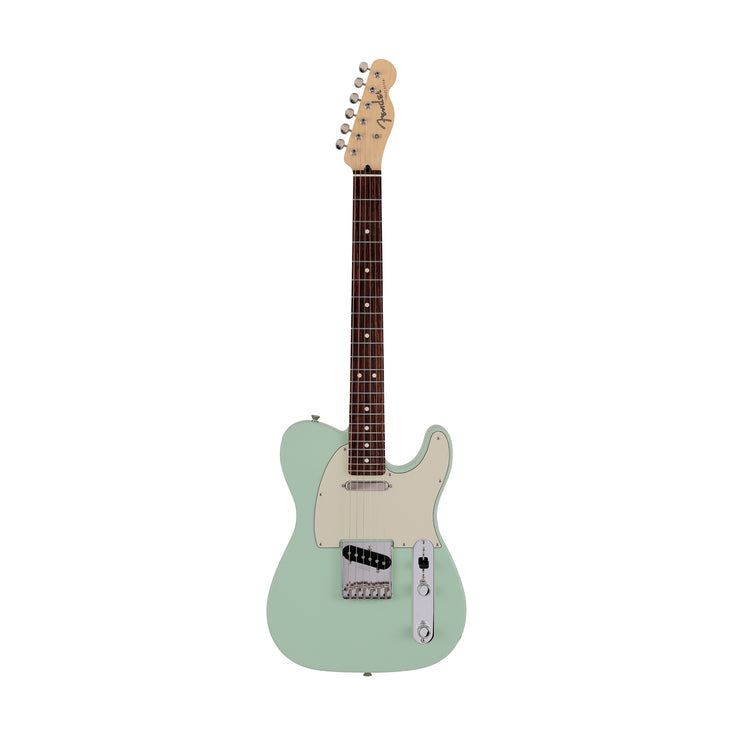 Fender Japan Junior Collection Telecaster Electric Guitar, RW FB, Satin Surf Green |  FENDER |  ELECTRIC GUITAR |  Zoso Music