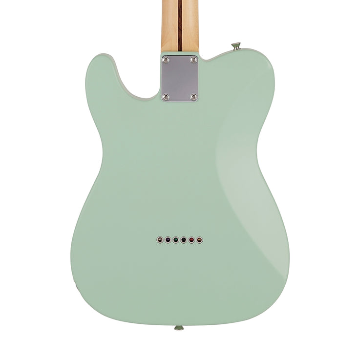 Fender Japan Junior Collection Telecaster Electric Guitar, RW FB, Satin Surf Green |  FENDER |  ELECTRIC GUITAR |  Zoso Music