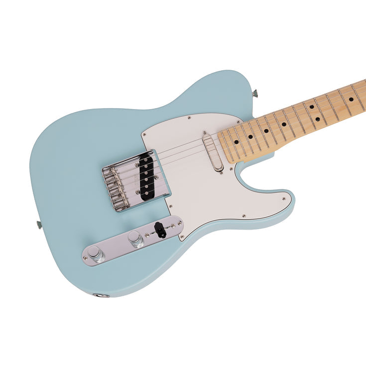 Fender Japan Junior Collection Telecaster Electric Guitar, Maple FB, Satin Daphne Blue |  FENDER |  ELECTRIC GUITAR |  Zoso Music
