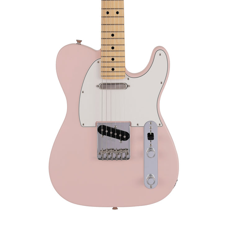 Fender Japan Junior Collection Telecaster Electric Guitar, Maple FB, Satin Shell Pink |  FENDER |  ELECTRIC GUITAR |  Zoso Music