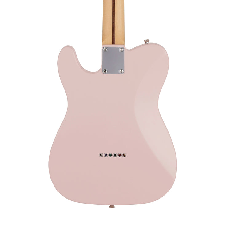 Fender Japan Junior Collection Telecaster Electric Guitar, Maple FB, Satin Shell Pink |  FENDER |  ELECTRIC GUITAR |  Zoso Music