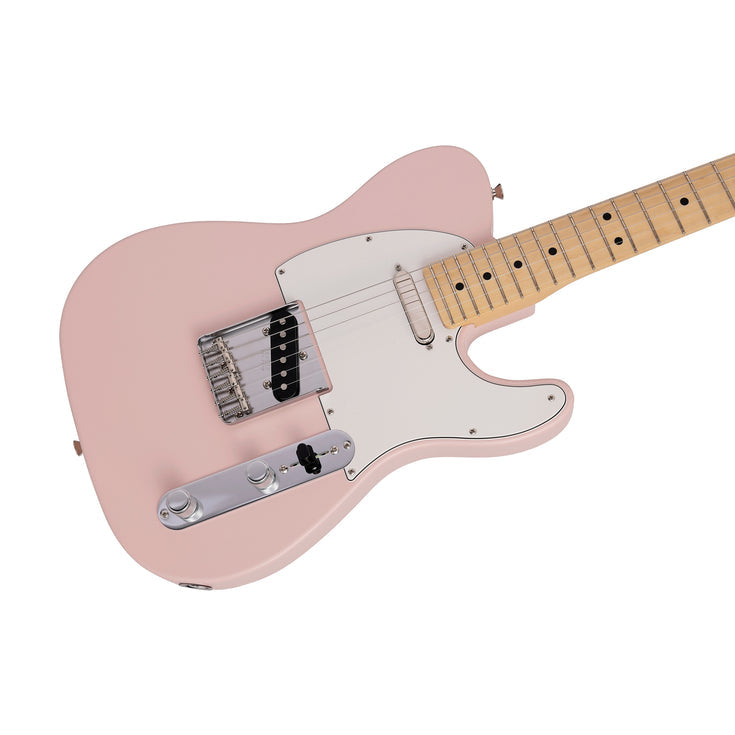 Fender Japan Junior Collection Telecaster Electric Guitar, Maple FB, Satin Shell Pink |  FENDER |  ELECTRIC GUITAR |  Zoso Music
