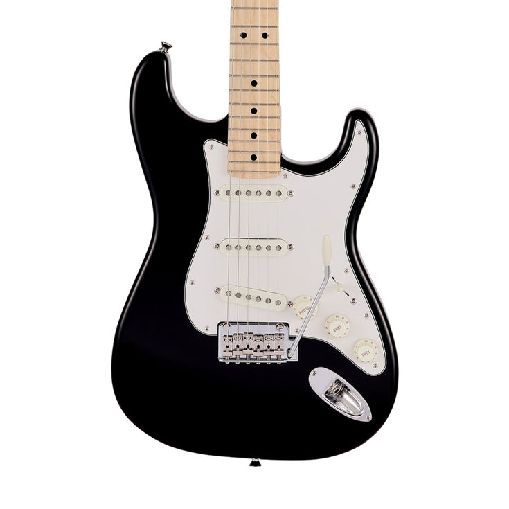 Fender Japan Junior Collection Stratocaster Electric Guitar, Maple FB, Black |  FENDER |  ELECTRIC GUITAR |  Zoso Music