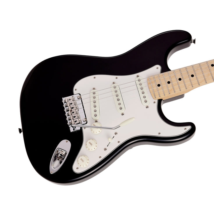 Fender Japan Junior Collection Stratocaster Electric Guitar, Maple FB, Black |  FENDER |  ELECTRIC GUITAR |  Zoso Music