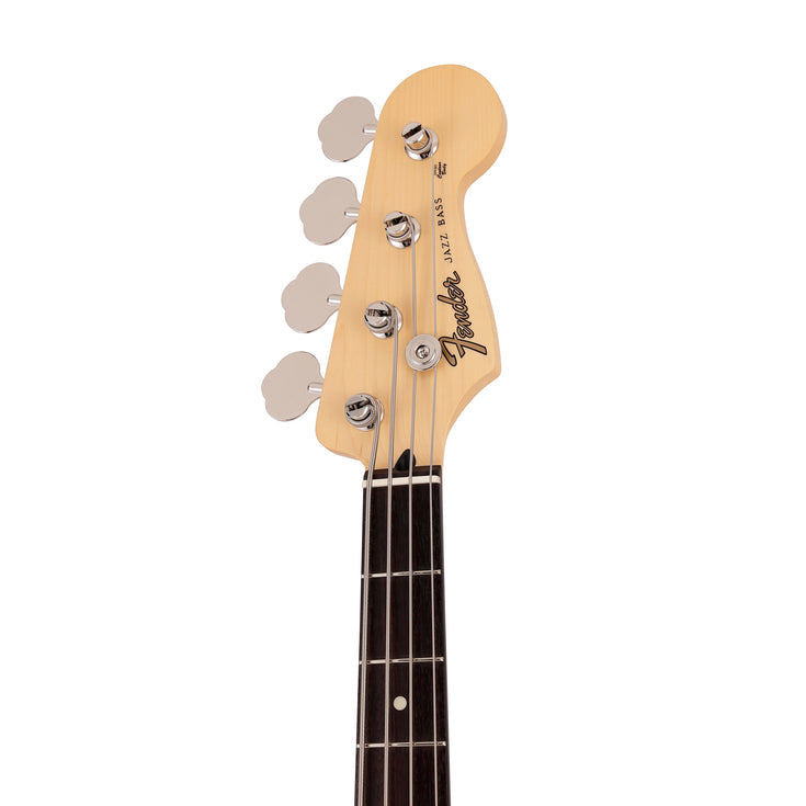 Fender Japan Junior Collection Jazz Bass Guitar, RW FB, Satin Vintage White |  FENDER |  BASS GUITAR |  Zoso Music