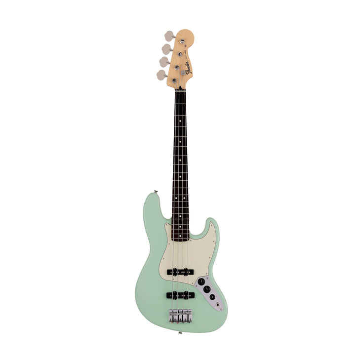 Fender Japan Junior Collection Jazz Bass Guitar, RW FB, Satin Surf Green |  FENDER |  BASS GUITAR |  Zoso Music