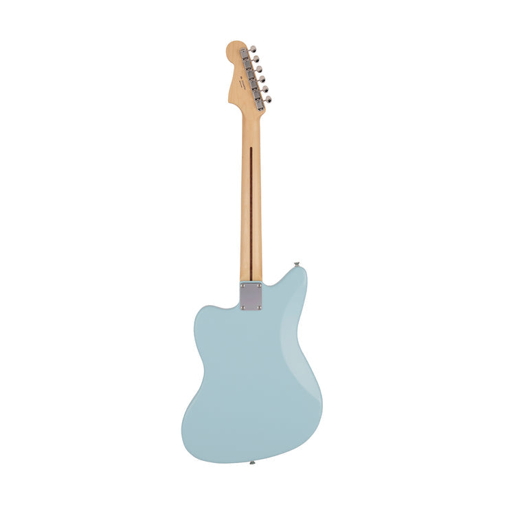 Fender Japan Junior Collection Jazzmaster Electric Guitar, RW FB, Satin Daphne Blue |  FENDER |  ELECTRIC GUITAR |  Zoso Music