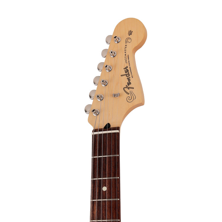Fender Japan Junior Collection Jazzmaster Electric Guitar, RW FB, Satin Vintage White |  FENDER |  ELECTRIC GUITAR |  Zoso Music