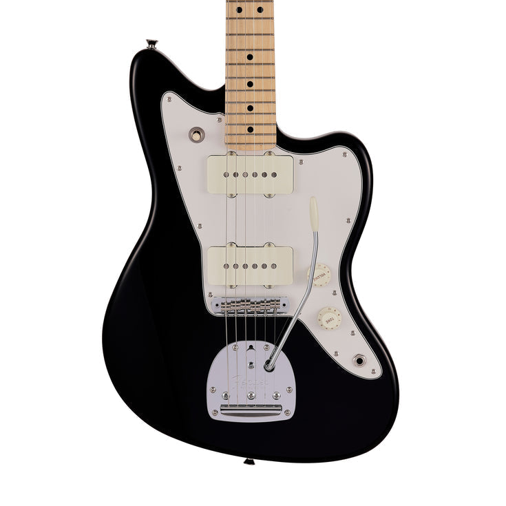 Fender Japan Junior Collection Jazzmaster Electric Guitar, Maple FB, Black |  FENDER |  ELECTRIC GUITAR |  Zoso Music