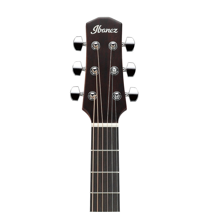 Ibanez AAD50CE-LBS Advanced Acoustic Series Acoustic Electric Guitar, Light Brown Sunburst Low Gloss