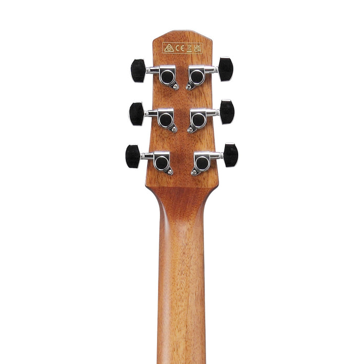 Ibanez AAD50CE-LBS Advanced Acoustic Series Acoustic Electric Guitar, Light Brown Sunburst Low Gloss