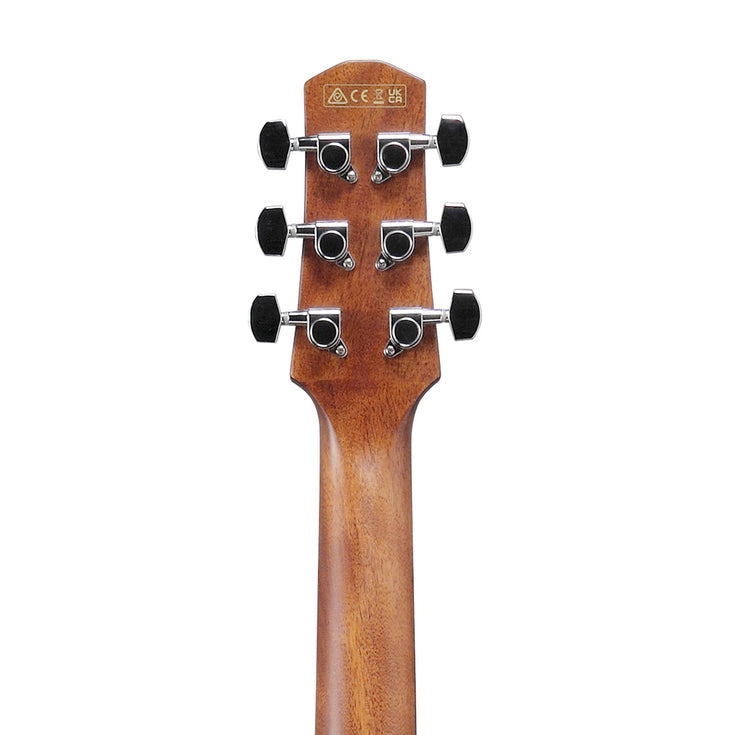 Ibanez AAD50CE-TCB Advanced Acoustic Series Acoustic Electric Guitar, Transparent Charcoal Burst Low Gloss