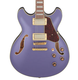 Ibanez Artcore AS73G-MPF Semi-Hollow Electric Guitar, Metallic Purple Flat |  IBANEZ |  ELECTRIC GUITAR |  Zoso Music
