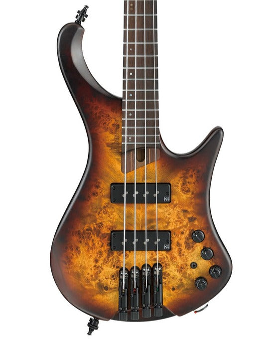 Ibanez Ehb1500-def Headless Electric Bass, Dragon Eye Burst Flat