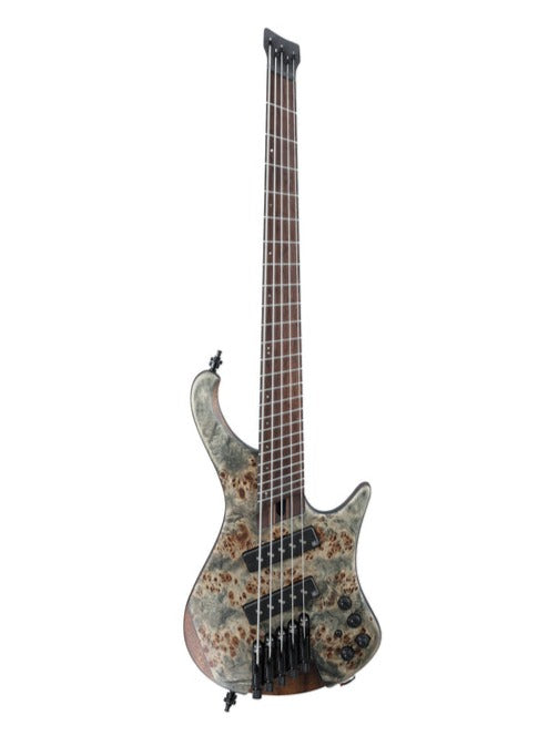 Ibanez Ehb1505ms-bif 5-string Headless Electric Bass, Black Ice Flat |  IBANEZ |  BASS GUITAR |  Zoso Music