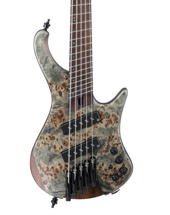 Ibanez Ehb1505ms-bif 5-string Headless Electric Bass, Black Ice Flat |  IBANEZ |  BASS GUITAR |  Zoso Music