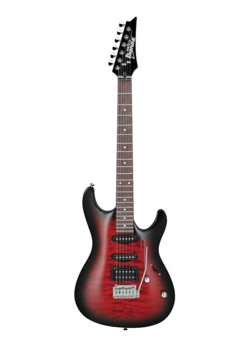 Ibanez GIO GSA60QA TRB Electric Guitar, Transparent Red Burst |  IBANEZ |  ELECTRIC GUITAR |  Zoso Music