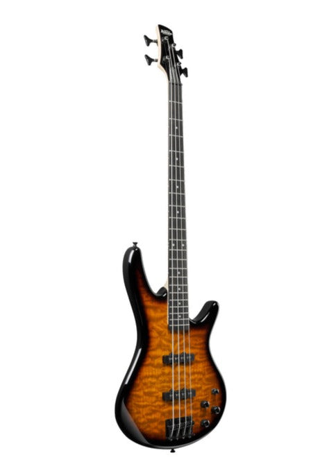 Ibanez Gsr280qa-tys Electric Bass Guitar,transparent Yellow Sunburst