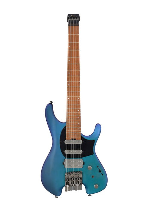 Ibanez Q547-bmm Q Series 7 Strings Electric Guitar, Blue Chameleon Metallic Matte