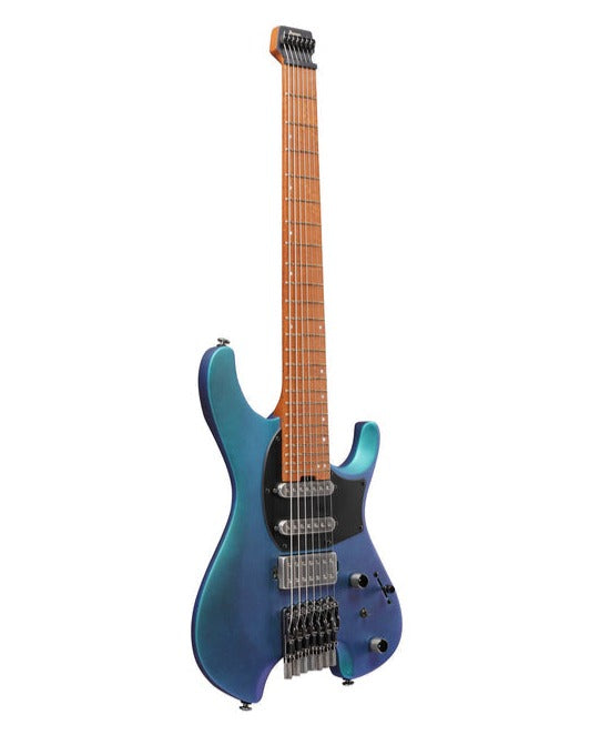 Ibanez Q547-bmm Q Series 7 Strings Electric Guitar, Blue Chameleon Metallic Matte