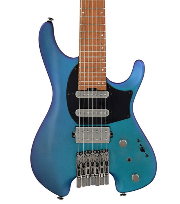 Ibanez Q547-bmm Q Series 7 Strings Electric Guitar, Blue Chameleon Metallic Matte