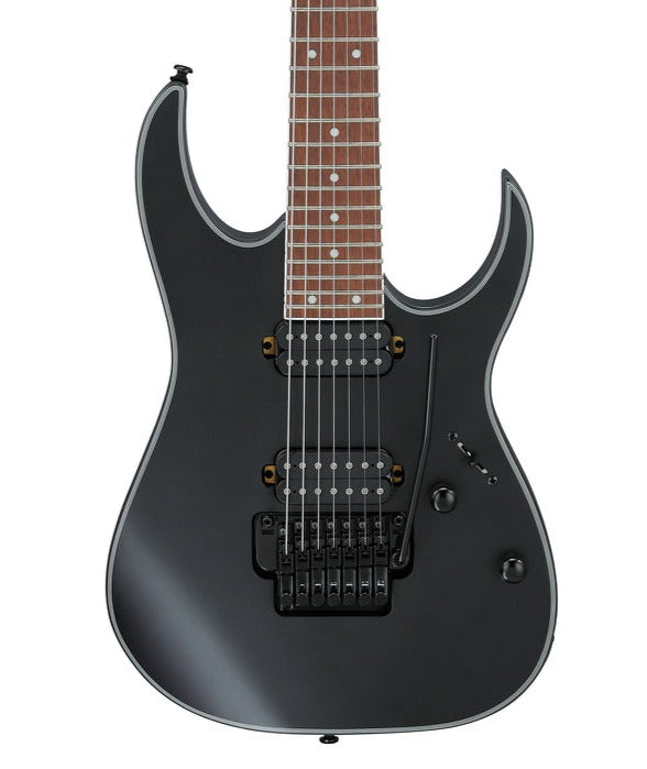 Ibanez Rg7320ex-bkf 7-string Electric Guitar, Black Flat