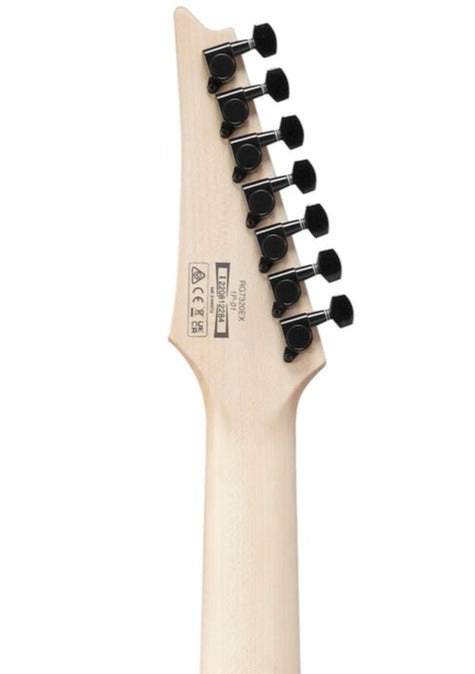 Ibanez Rg7320ex-bkf 7-string Electric Guitar, Black Flat