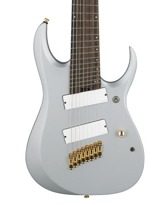 Ibanez Rgdms8-csm 8-string Electric Guitar, Classic Silver Metallic