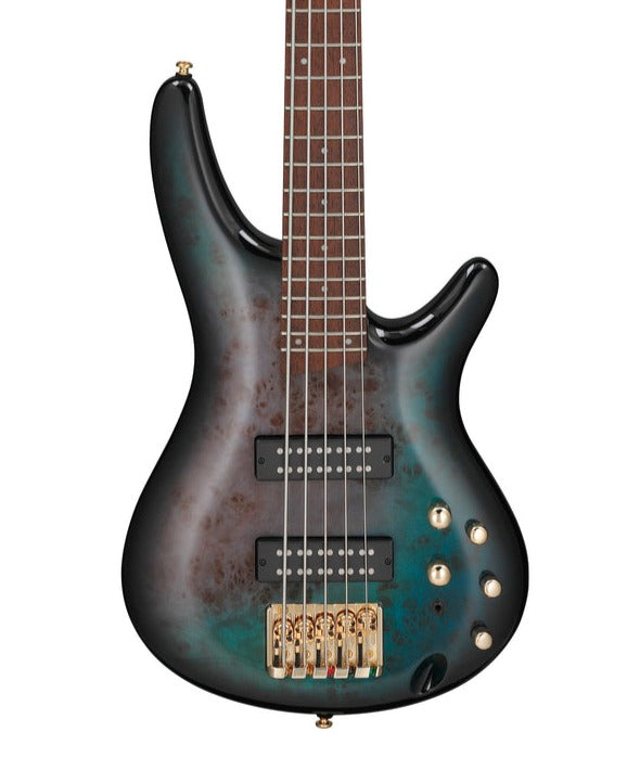 Ibanez Sr405epbdx-tsu Electric Bass Guitar 5 String, Tropical Seafloor Burst