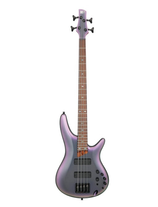 Ibanez Sr505e-bab 5-string Electric Bass Guitar, Black Aurora Burst Gloss