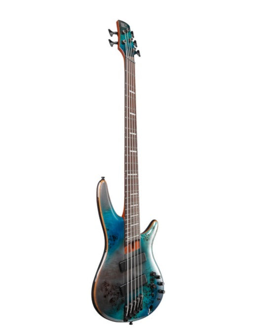 Ibanez Srms805-tsr 5-string Electric Bass Guitar, Tropical Seafloor