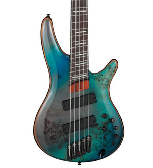 Ibanez Srms805-tsr 5-string Electric Bass Guitar, Tropical Seafloor |  IBANEZ |  BASS GUITAR |  Zoso Music