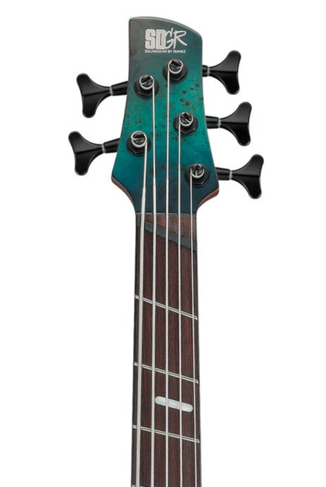 Ibanez Srms805-tsr 5-string Electric Bass Guitar, Tropical Seafloor