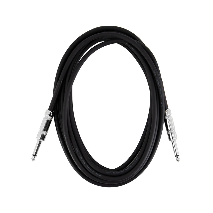 koda essential KIC15 Straight-Straight Instrument Cable, 15ft, Black |  KODA |  CABLES |  Zoso Music