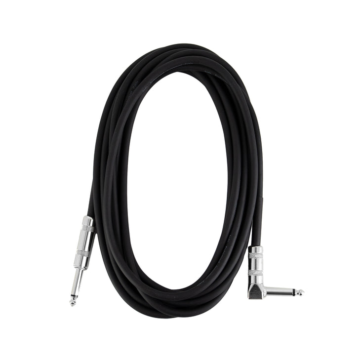 koda essential KIC15RA Straight-Angled Instrument Cable, 15ft, Black |  KODA |  CABLES |  Zoso Music