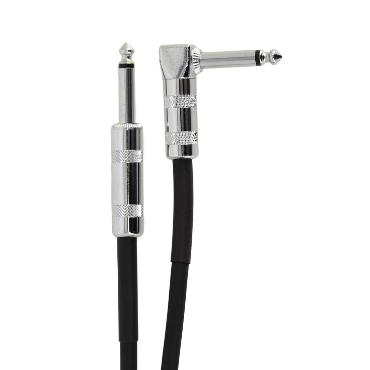 koda essential KIC15RA Straight-Angled Instrument Cable, 15ft, Black |  KODA |  CABLES |  Zoso Music