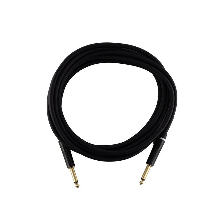 koda plus KIC15 Straight-Straight Instrument Cable, 15ft, Black