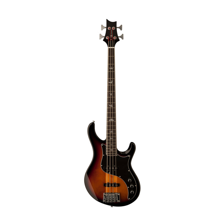 PRS SE Kestrel Bass Guitar w/Bag, Tri-Color Sunburst |  PRS |  BASS GUITAR |  Zoso Music