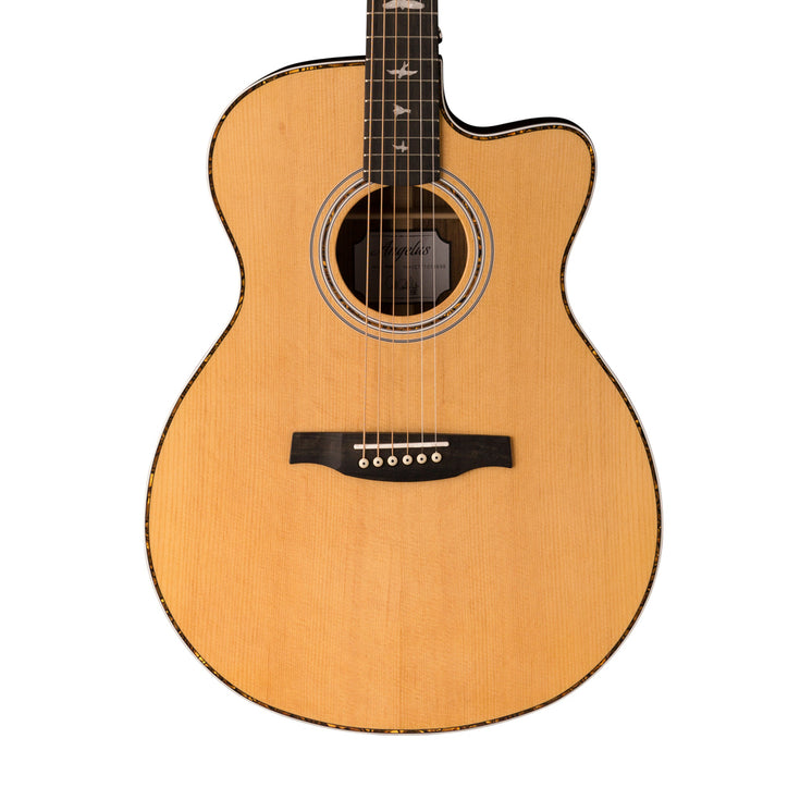 PRS SE Angelus A40E Acoustic Guitar w/Case, Natural |  PRS |  ACOUSTIC GUITAR |  Zoso Music