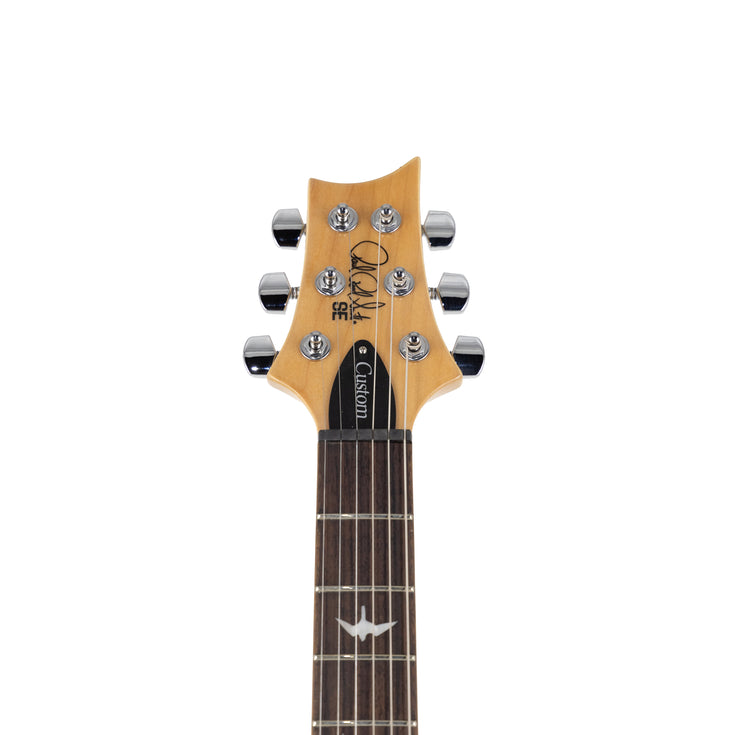 PRS SE Custom 24 Left Handed Electric Guitar w/Bag, Faded Blue Burst