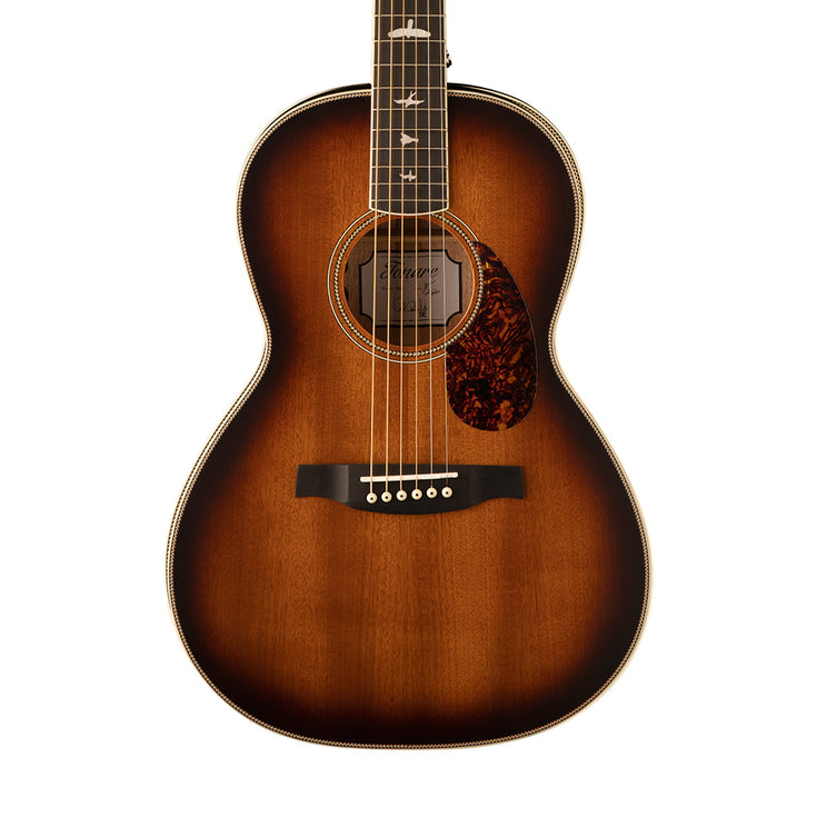 PRS SE Parlor P20 Acoustic Guitar w/Bag, Tobacco Sunburst |  PRS |  ACOUSTIC GUITAR |  Zoso Music