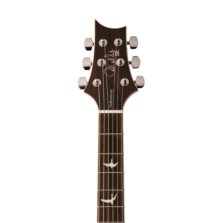 PRS SE Hollowbody Standard Electric Guitar w/Case, Fire Red |  PRS |  ELECTRIC GUITAR |  Zoso Music