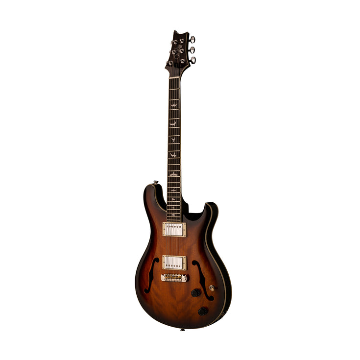PRS SE Hollowbody Standard Electric Guitar w/Case, McCarty Tobacco Sunburst |  PRS |  ELECTRIC GUITAR |  Zoso Music