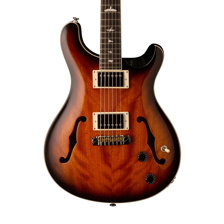 PRS SE Hollowbody Standard Electric Guitar w/Case, McCarty Tobacco Sunburst |  PRS |  ELECTRIC GUITAR |  Zoso Music