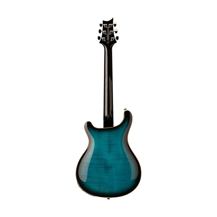 PRS SE Hollowbody II Piezo Electric Guitar w/Case, Peacock Blue Smokeburst |  PRS |  ELECTRIC GUITAR |  Zoso Music